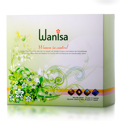 Picture of WANISA Sanitary Napkin (A Combination of Night and Panty Liner)