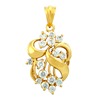 Picture of Vintage Floral Pendant Gold Plated