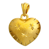 Picture of Starry Heart Pendant Gold Plated