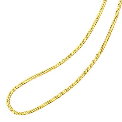 Picture of Thick Curb Chain Necklace (Gajah) (50cm)