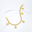 Picture of Heart Curb Chain Bracelet Gold Plated (Gajah Love) (16-17cm)