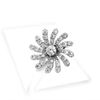 Picture of Small Gerbera Flower Brooch Rhodium Plated