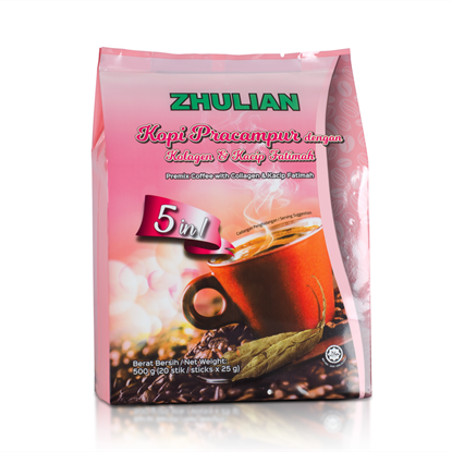 Picture of ZHULIAN Premix Coffee with Collagen & Kacip Fatimah