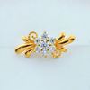 Picture of Dainty Flower Corsage Brooch Gold Plated