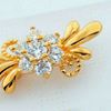 Picture of Dainty Flower Corsage Brooch Gold Plated