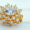 Picture of Dainty CZ Star Brooch Gold Plated