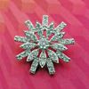 Picture of Petite Sunshine Brooch Rhodium Plated