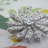 Picture of Small Gerbera Flower Brooch Rhodium Plated