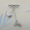 Picture of Bicycle Love Fashion Brooch Rhodium Plated