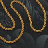 Picture of Simple Rope Chain Necklace Gold Plated (Pintal) (52cm)