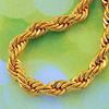 Picture of Twist Rope Chain Necklace Gold Plated (Pintal) (70cm)