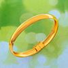 Picture of Classic Plain Bangle Gold Plated