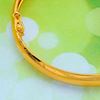 Picture of Classic Plain Bangle Gold Plated