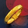 Picture of Starburst Bangle Bracelet Gold Plated