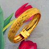 Picture of Nebula Star Thick Bangle Gold Plated