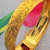Picture of Nebula Star Thick Bangle Gold Plated