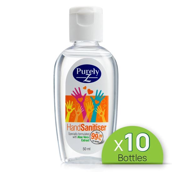 Picture of PurelyZ HAND SANITISER (10 Bottles)