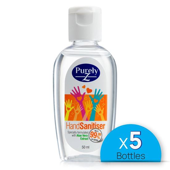 Picture of PurelyZ HAND SANITISER ( 5 bottles )