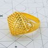 Picture of Bold Rhombus Square Ring Gold Plated (Ketupat)