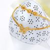 Picture of Layered Butterfly Anklet in Gold Plated with Filigree Textured Ball Beads (24-25cm)