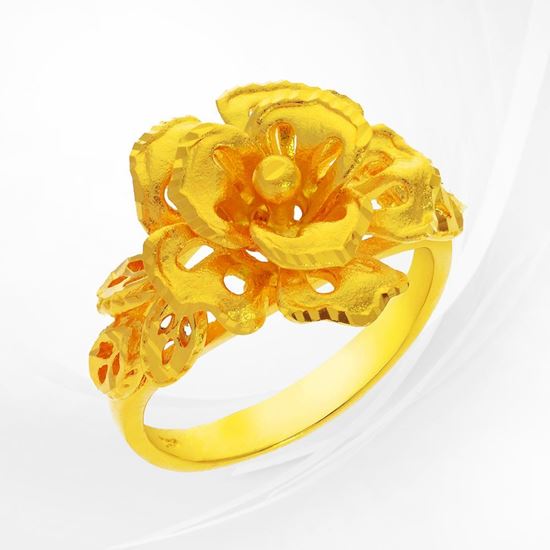 Picture of Gold Plated Ring Jewellery (Cincin Bunga Ketum) (RG5045)