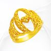 Picture of Open Circle Heart Ring Gold Plated (Rembulan Cinta)