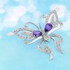 Picture of Monarch Butterfly Brooch Rhodium Plated (Rerama)