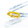 Picture of Small Hardware Chain Link Ring Gold Plated