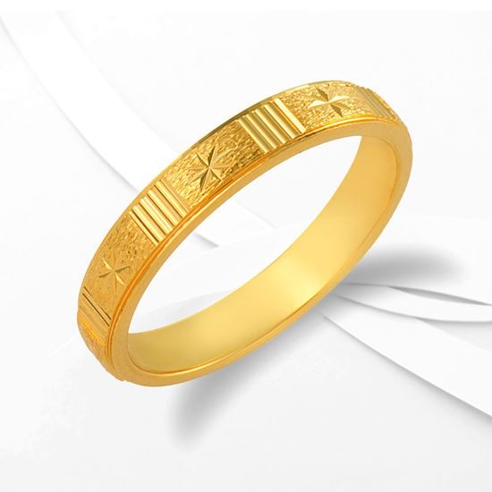 Picture of Gold Plated Ring Jewellery (Edisi Cincin Belah Rotan) (RG5066)