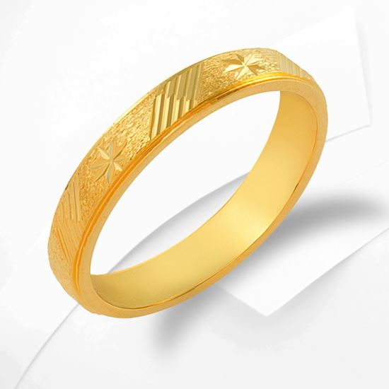 Picture of Gold Plated Ring Jewellery (Edisi Cincin Belah Rotan) (RG5070)