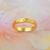 Picture of Simple Star Ring Band Gold Plated