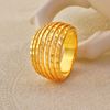 Picture of Classic Six Layered Ring Band Gold Plated
