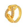 Picture of Gold Plated Ring Jewellery (Cincin Tapak Gajah CoCo) (RG5021)