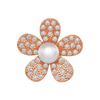 Picture of Petite Turnera Flower Brooch Rose Gold Plated