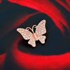 Picture of Rose Gold Plated Brooch Jewellery (Kerongsang Flutter (Rose Gold)) (BH5041)