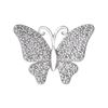 Picture of Mini Butterfly Brooch Rhodium Plated