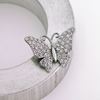 Picture of Mini Butterfly Brooch Rhodium Plated