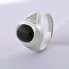 Picture of Rhodium Plated 925 Silver Ring Jewellery (Men) (RG5117)