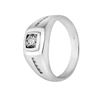 Picture of Rhodium Plated 925 Silver Ring Jewellery (Men) (RG5115)