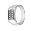 Picture of Rhodium Plated 925 Silver Ring Jewellery (Men) (RG5110)