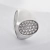 Picture of Rhodium Plated 925 Silver Ring Jewellery (Men) (RG5111)
