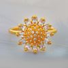 Picture of Blooming Sunflower Fashion Ring Gold Plated