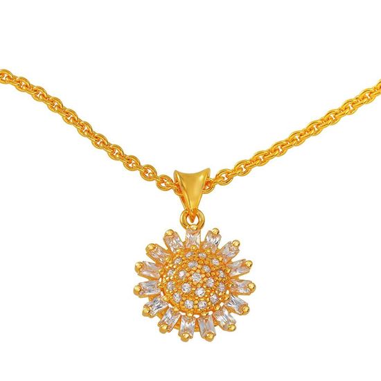 Picture of Blooming Sunflower Fashion Necklace