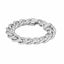 Picture of Chunky Cuban Chain Bracelet Rhodium Plated (18cm)