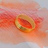 Picture of Multi Lines Layered Ring Band Gold Plated