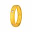 Picture of Modern Classic Bezel CZ Ring Gold Plated