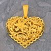 Picture of Filigree Flower Heart Pendant