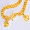 Picture of Curb Chain Anklet Gold Plated (27cm)