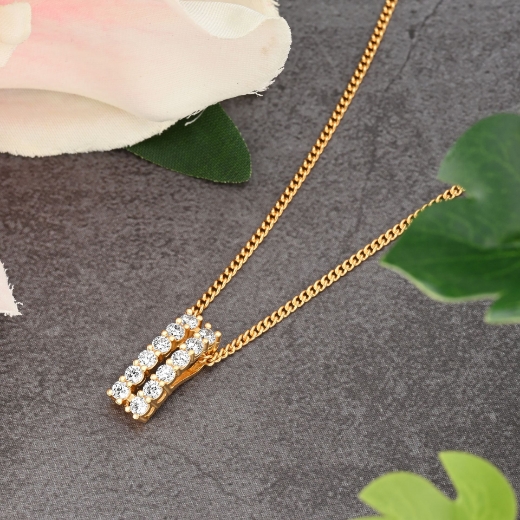 two bar necklace