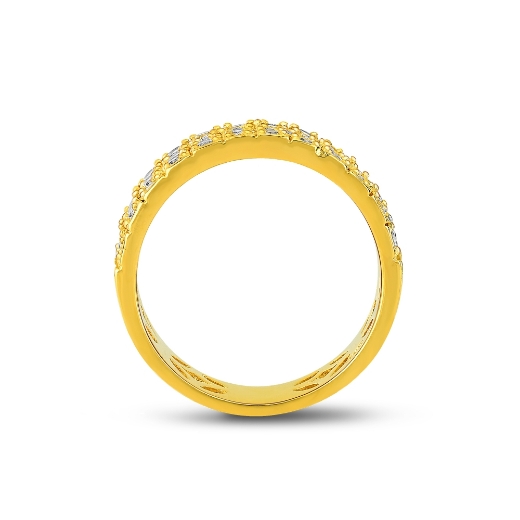 cincin 3 lapis half eternity